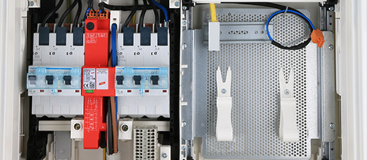 Hausanschluss, Zähler und Unterverteiler bei Elektrotechnik Schmidt GmbH in Mettenheim